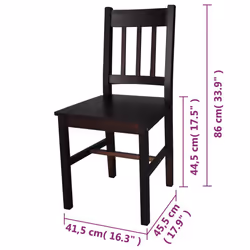 VidaXL 271499 chaise restaurant - Vue supplémentaire 5