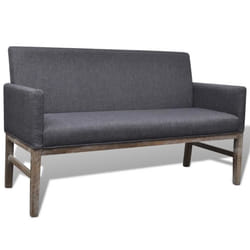 VidaXL 241664 canapé Gris
