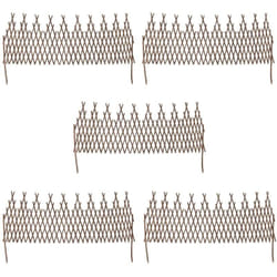 Vidaxl - Clôture en treillis de saule 5 pcs