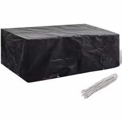 Description générale Cette housse de mobilier de jardin de haute qualité est idéale pour protéger votre mobilier en rotin con ...