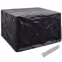vidaXL Housse de salon de jardin 8 œillets 135 x 135 x 90 cm - TU