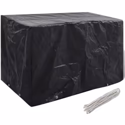 Description générale Cette housse de mobilier de jardin de haute qualité est conçue pour protéger votre mobilier en rotin con ...
