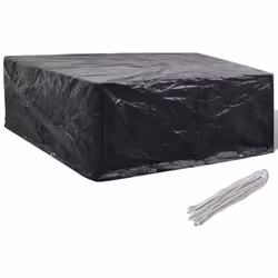 Cette housse de mobilier de jardin de haute qualité convient à la protection de votre mobilier en rotin contre la poussière,  ...