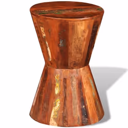 vidaXL Tabouret Bois de récupération massif - TU