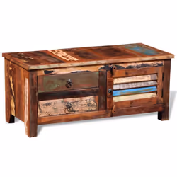 VidaXL 241629 Support TV et centre de divertissement 2 tiroir(s) - Vue supplémentaire 4