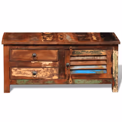 VidaXL 241629 Support TV et centre de divertissement 2 tiroir(s) - Vue supplémentaire 6