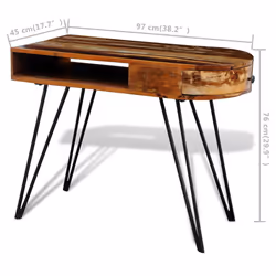 VidaXL 241641 bureau - Vue supplémentaire 8