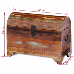 VidaXL 241645 Boîte de rangement Autres Bois - Vue supplémentaire 9