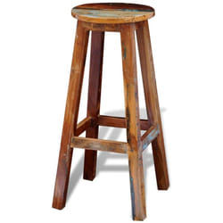 Vidaxl - Tabouret de bar Bois de récupération massif