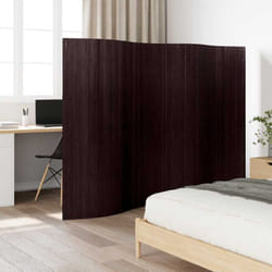 Cloison de séparation Bambou Marron foncé 250 x 165 cm