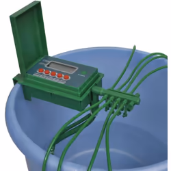 Ce système d'irrigation automatique avec minuterie est idéal pour arroser toutes sortes de fleurs, d'arbres, de plantes en po ...