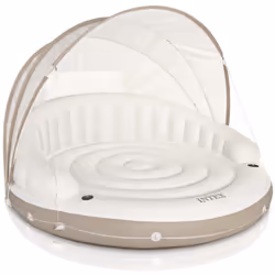 Ce lit flottant gonflable 58292EU de la marque Intex sera idéal pour vous détendre à la piscine. Fabriquée en vinyle de haute ...