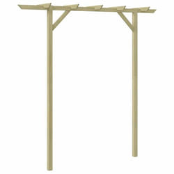 vidaXL Pergola de jardin 205 x 40 x 203 cm Bois - TU