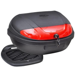 vidaXL Boîte de moto 72 L pour 2 casques - TU
