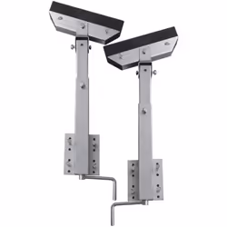 Ces supports à barre inclinables ont un châssis en acier robuste et peuvent être installés sur votre remorque à bateau pour s ...