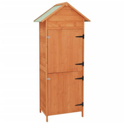 Vidaxl - Armoire de rangement de jardin Marron 42,5x64x190 cm