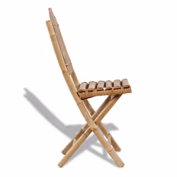 VidaXL 271715 chaise d'extérieur Terrace Bambou