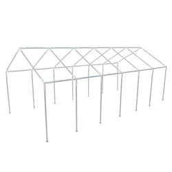 vidaXL Cadre en acier pour tente de réception de 12x6 m