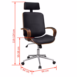 VidaXL 241686 chaise et fauteuil de bureau - Vue supplémentaire 5