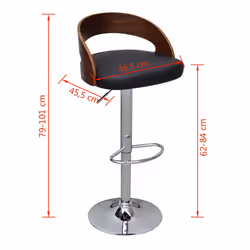 VidaXL 241689 Tabouret de bar - Vue supplémentaire 8