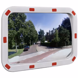 Ce miroir convexe pour trafic extérieur constituera un choix idéal pour des raisons de sécurité. Il peut être utilisé à des i ...