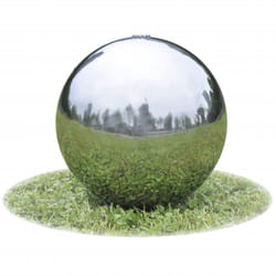Vidaxl - Sphère de fontaine de jardin avec led Acier inoxydable 20 cm