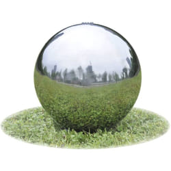 Vidaxl - Sphère de fontaine de jardin avec led Acier inoxydable 30 cm