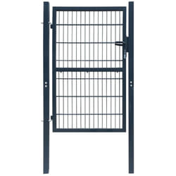 Vidaxl - Portillon 2D (simple) Gris anthracite 106x230 cm