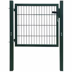 Ce portail de clôture 2D sera une porte d'entrée pratique au style moderne pour isoler votre jardin du monde extérieur. Très  ...