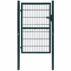 Ce portail de clôture 2D sera une porte d'entrée pratique au style moderne pour isoler votre jardin du monde extérieur. Très  ...