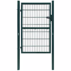 Ce portail de clôture 2D sera une porte d'entrée pratique au style moderne pour isoler votre jardin du monde extérieur. Très ...