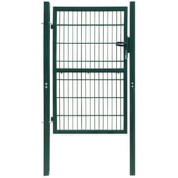Vidaxl - Portillon 2D (simple) Vert 106x210 cm