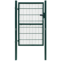 Vidaxl - Portillon 2D (simple) Vert 106x230 cm