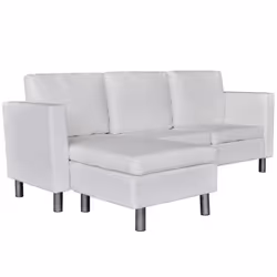 VidaXL 241980, Blanc, Coton, Polyester, 1880 mm, 1220 mm, 770 mm, 168,5 cm