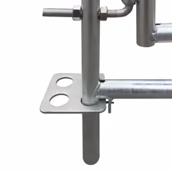 VidaXL 141814 enclos pour le bétail Acier galvanisé Mouton