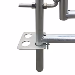 VidaXL 141815 enclos pour le bétail Acier galvanisé Mouton