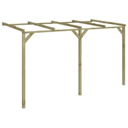 VidaXL Pergola appentis 2x4 m - Pin imprégné