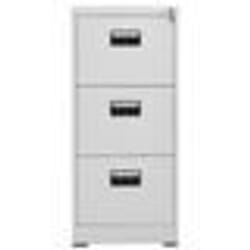 vidaXL Classeur Gris clair 46x62x102,5 cm Acier