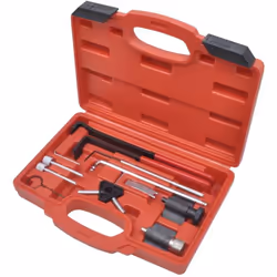 Cet ensemble d'outils de calage de qualité professionnelle est utilisé pour le calage du moteur et le remplacement de la cour ...