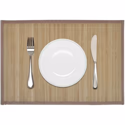 Ces magnifiques napperons en bambou faits à la main ajouteront une touche naturelle et moderne à votre table à manger et pour ...