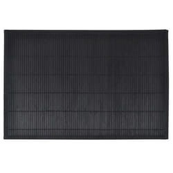 VidaXL 242109 set de table Rectangle Noir 6 pièce(s)