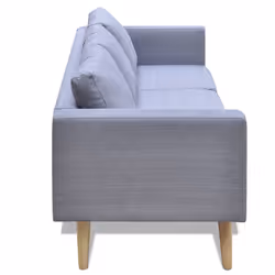 VidaXL 242219 canapé 3 siège(s) Gris