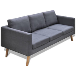 VidaXL 242221 canapé 3 siège(s) Gris