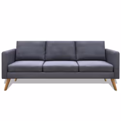 VidaXL 242221 canapé 3 siège(s) Gris