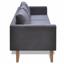 VidaXL 242221 canapé 3 siège(s) Gris