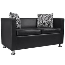 VidaXL 242209 canapé Noir