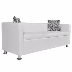 VidaXL 242211 canapé Blanc