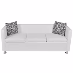 VidaXL 242211 canapé Blanc