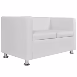 VidaXL 242212 canapé Blanc - Vue supplémentaire 4