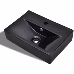 Ce lavabo, en céramique premium, sera une touche d'élégance dans toute salle de bain, buanderie et toilettes. Sa finition d'u ...